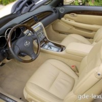 : Lexus SC430 салон