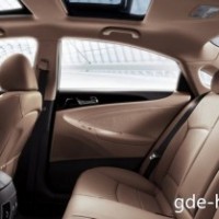 : Hyundai Sonata задние сиденья