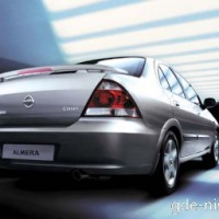 : Nissan Almera Classic фото сзади
