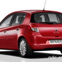 : Renault Clio сзади
