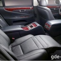 : Lexus LS460AWD задние сиденья