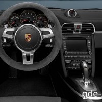 :  Porsche 911 Carrera 4 GTS руль, приборная панель