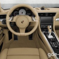 : Porsche 911 Carrera S Cabriolet руль, приборная панель