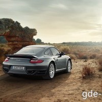 : фото Porsche 911 Turbo сзади