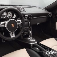 : Porsche 911 Turbo S Cabriole руль, передняя панель