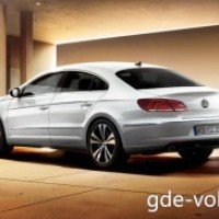 : Volkswagen Passat СС new сбоку-сзади