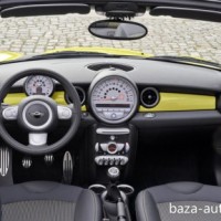 : MINI Cooper S cabrio руль, передние сидения