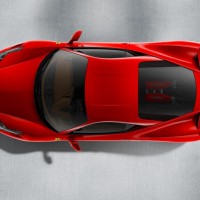 : Ferrari 458 Italia вид сверху