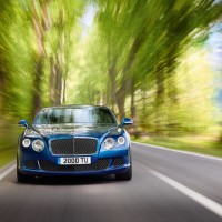 Bentley Continental GT Speed спереди: 