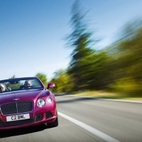 вид спереди New Bentley Continental GTC Speed: 