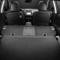 Mitsubishi ASX: багажник с разложенными задними сидениями
