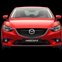 Mazda6: спереди